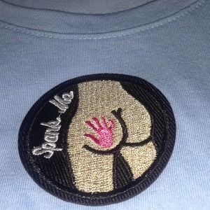 Women's Carolina Blue Medium T Shirt 7/8